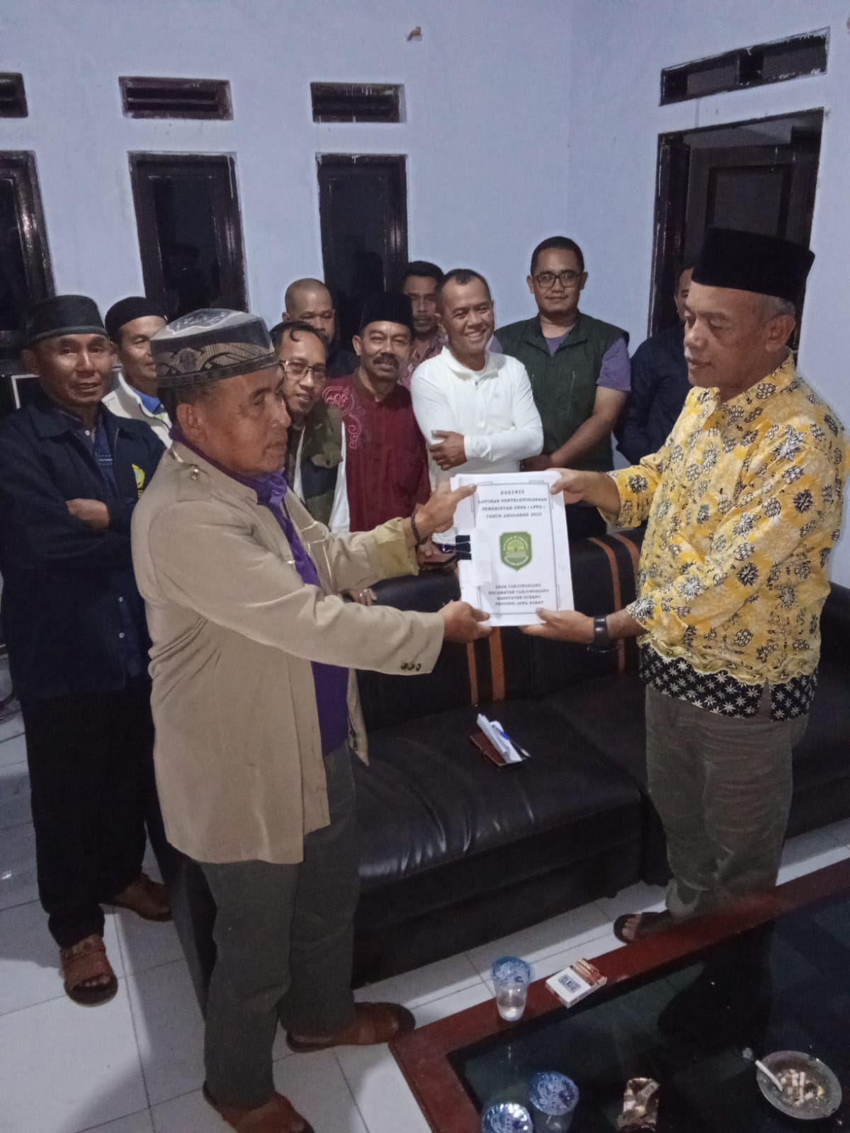 Serah Terima Laporan Realisasi Tahun 2025